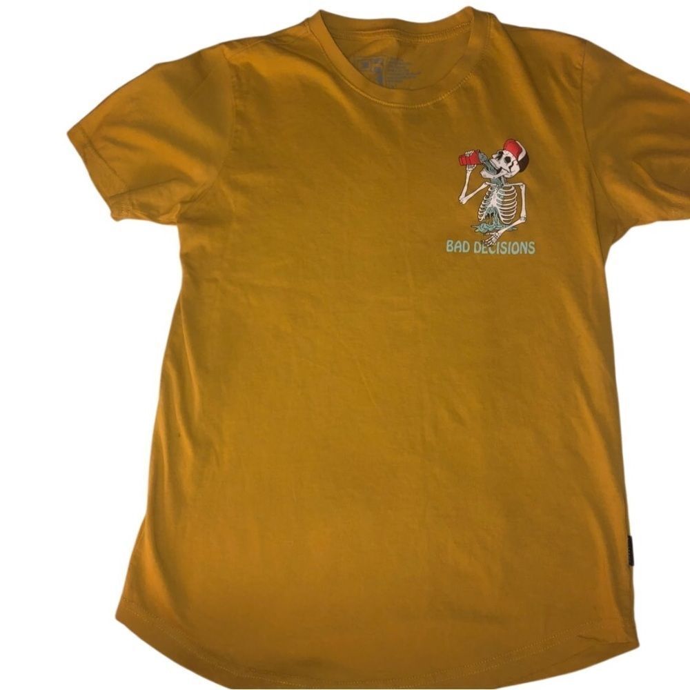 Dekotomy no bad decisions rounded thin tshirt size small